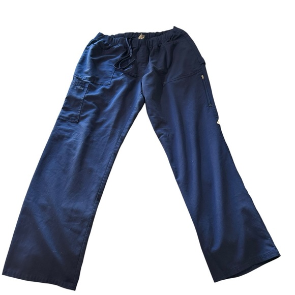 Dickies Blue Cargo Pants Relaxed Fit - Picture 1 of 4